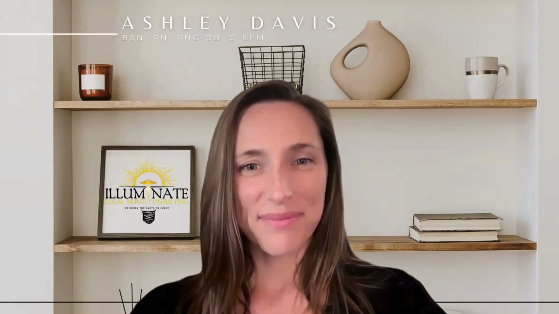 Video testimonial from Ashley Davis